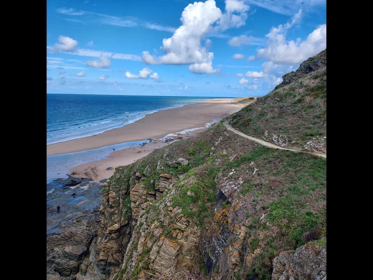 Chez Marie Et Philippe - 1Km De La Plage Les Moitiers-d'Allonne Exteriör bild