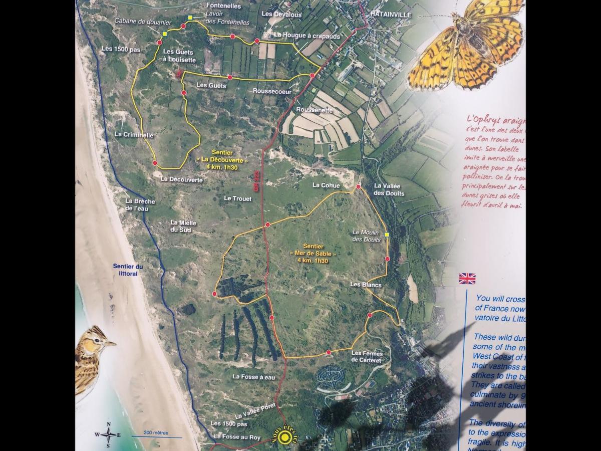 Chez Marie Et Philippe - 1Km De La Plage Les Moitiers-d'Allonne Exteriör bild